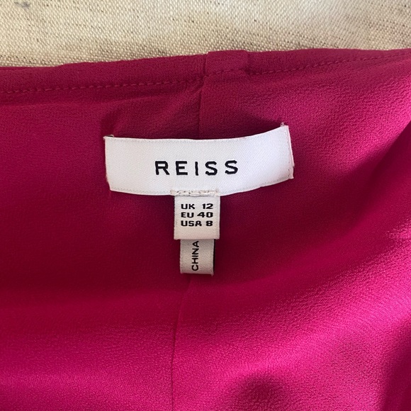 Reiss Sleeveless Rose Ruffle Top 8 - Picture 5 of 6